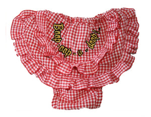 Betty Boop Red Check Pants - Betty Boop Dog Clothes