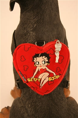 betty boop backpack leather bike heart Betty Boop Heart-Shaped Backpack (02)