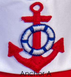 Nautical Girl Dress - Anchor A Selection