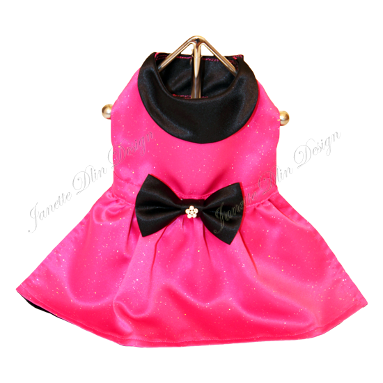 Arabella Fuchsia Dog Dress - Janette Dlin Design