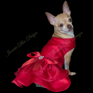 Forever Red Dress - Janette Dlin Design