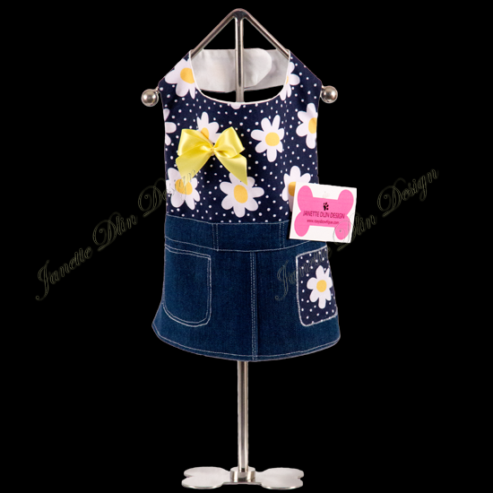 Spring Daisies Dress - Janette Dlin Design - Dog Dress