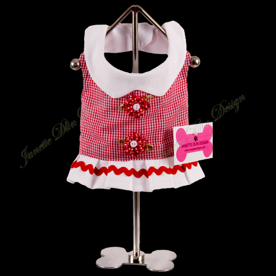 Spring Day Dress - Janette Dlin Design - Dog Dress