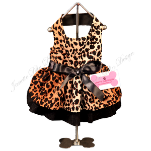 Safari Girl: Leopard Dress - Janette Dlin Design