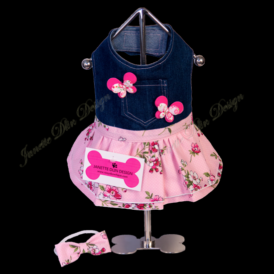 Spring Bloom Dress - Janette Dlin Design - Dog Dress