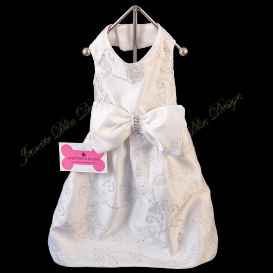 Yes, I do!! - Dog Wedding Dress - Janette Dlin Design