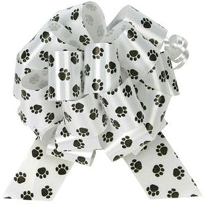 Paw Print Pull Bows