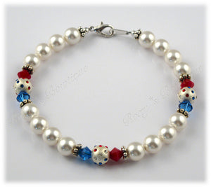 Patriotic Colors Necklace - Dog Necklace