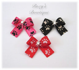 Baby Paws Dog Bow - Baby Dog Bow