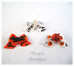 Halloween Baby Dog Bow