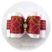 Fancy Christmas - Adult Dog Bow