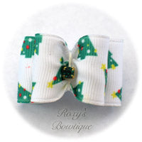 Oh Christmas Tree - Adult Dog Bow