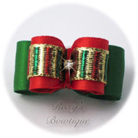 Holiday Cheer - Puppy Dog Bow