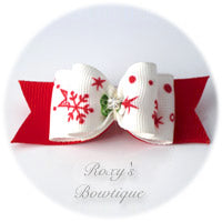 Christmas Star - Adult Dog Bow