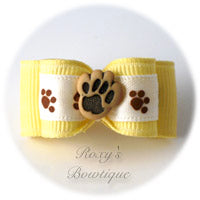Yellow with Brown Paws