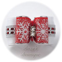 Night Before Christmas - Adult Dog Bow
