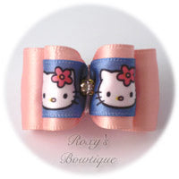 Hello Kitty Dog Bow - Light Pink