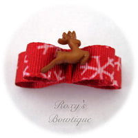 Tiny Reindeer - Tiny Dog Bow