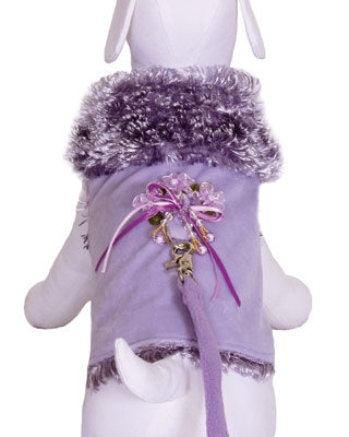 Lady Lavender Dog Coat