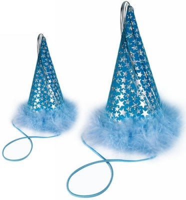 Dog Party Hats - Blue - Charming Pet