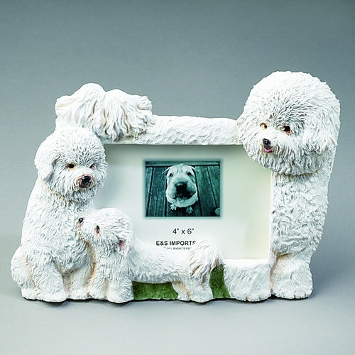 Bichon Frise Picture Frame - E&S Imports