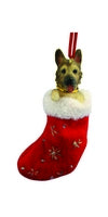 German Shepherd Stocking Ornament - E&S Imports