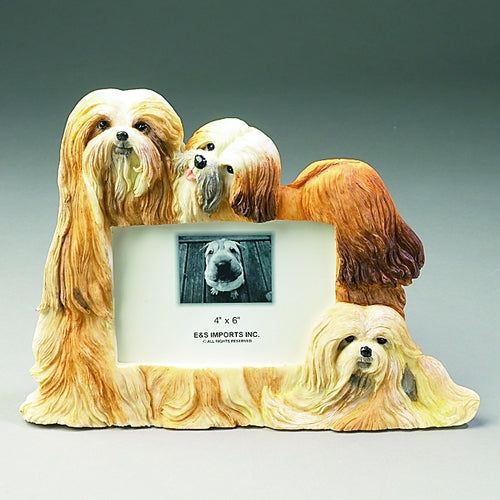 Lhasa Apso Picture Frame - E&S Imports