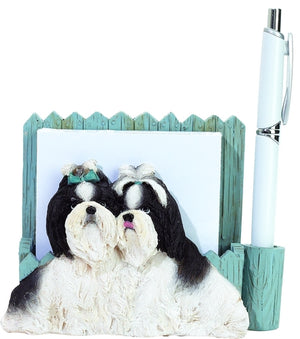 Shih-Tzu Notepad - Black - E&S Imports