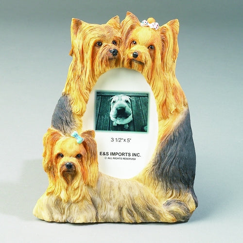 Yorkie Picture Frame - E&S Imports