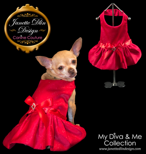 Valentine Lady Dress - Janette Dlin Design - Dog Dress