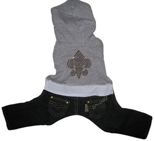 Fleur Dy Lys Hooded Jumper - Dog Jumper - Monkey Daze