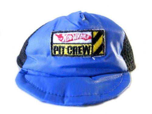 Blue Hot Wheels Pit Crew Hat - Dog Hat - Monkey Daze