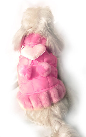 Mink Dog Coat - Doggie Designer