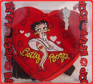 Betty Boop Heart-Shaped Backpack (03) - Betty Boop Canine Couture