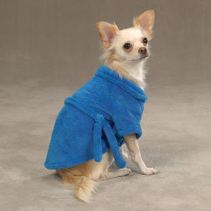 Casual Canine Cozy Robe - Blue