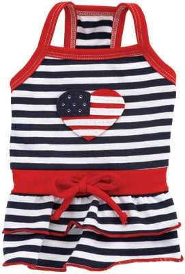 Love, American Style Dog Dress - Ruff Ruff Couture