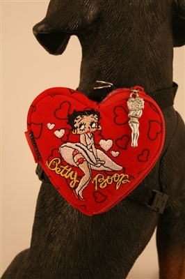 Betty Boop Heart-Shaped Backpack (03)