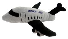 Air Woof Airplane Plush Dog Toy - Haute Diggity Dog