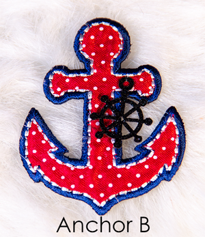 Nautical Girl Dress - Anchor B Selection
