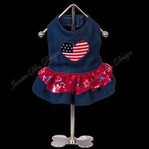 Love USA Dress - Janette Dlin Design