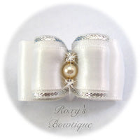 Pearl and Crystal - Adult Dog Bow
