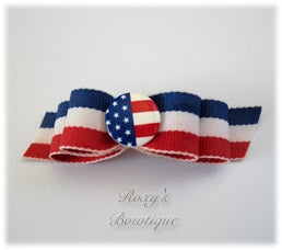 Old Glory-Puppy Dog Bow
