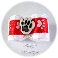White and Red with White Paw