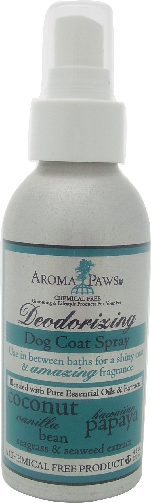 Coconut Papaya Deodorizing Coat Spray - Aroma Paws
