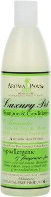 Aroma Paws Hypoallergenic Fragrance Free Shampoo & Conditioner