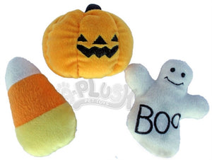 Lil' Plush Halloween Dog Toy Set of 3 toys