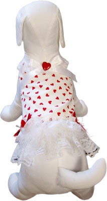 My Valentine Dog Dress - Cha-Cha Couture