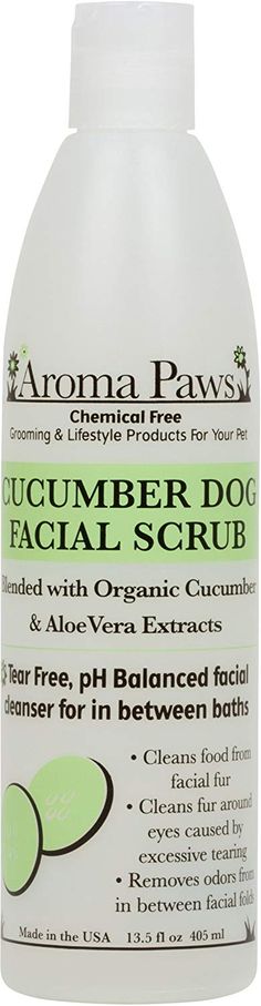 Aroma Paws Cucumber Dog Facial Scrub
