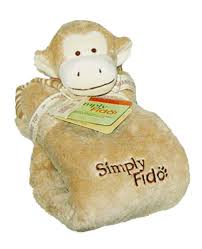 Oscar Monkey Organic Puppy Blanket - Simply Fido