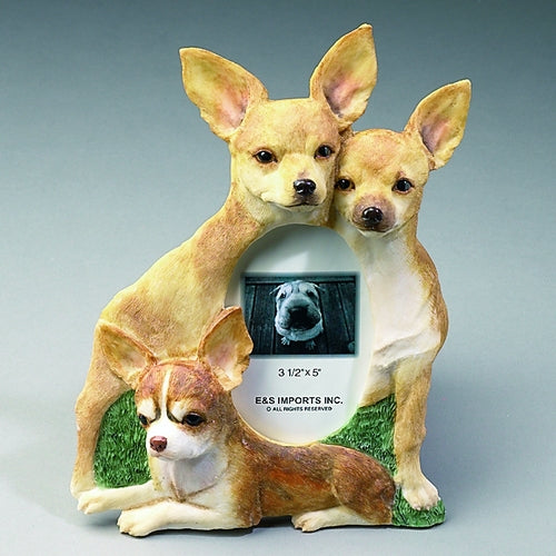 Chihuahua Picture Frame - E&S Imports